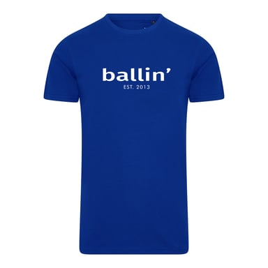 Ballin Est. 2013 Tee SS Tapered Fit Shirt Blue