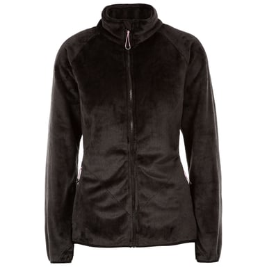 Trespass Womens/Ladies TELLTALE Winter Fleece Jacket (Black)