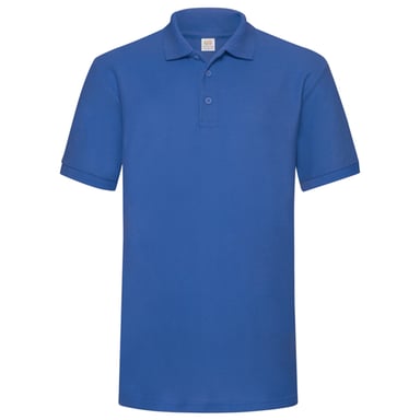 Fruit of the Loom Mens Heavyweight Polo Shirt (Royal Blue)