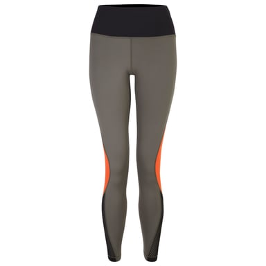Dare 2B Womens/Ladies Move Fitness Leggings (Lichen Green/Orange)