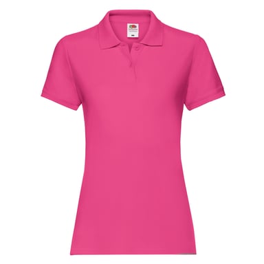 Fruit of the Loom Womens/Ladies Premium Polo Shirt (Fuchsia)