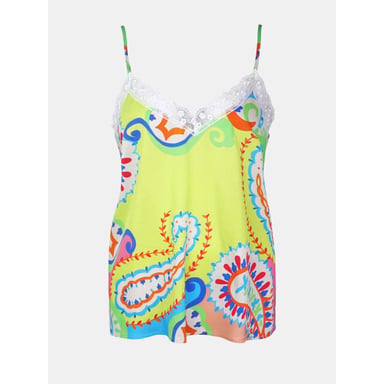 Mucho Gusto Slip top paisley