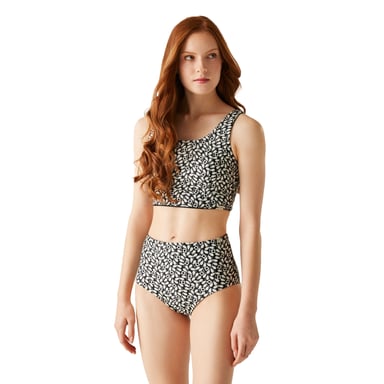 Regatta Womens/Ladies Orla Kiely Jasmine Flower Reversible Bikini (Black)