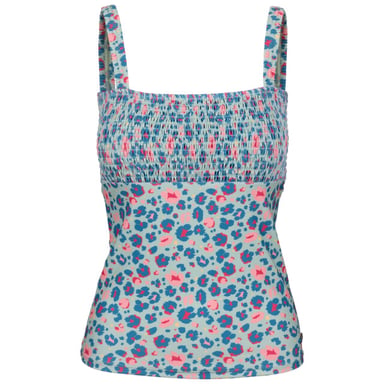Trespass Womens/Ladies Annabel Leopard Print Swim Top (Light Sage)