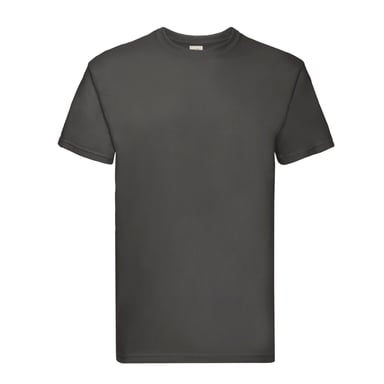 Fruit of the Loom Unisex Adult Super Premium T-Shirt (Light Graphite Solid)
