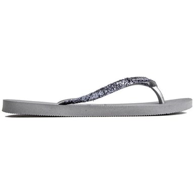 Havaianas Slim glitter ii | steel grey teenslippers dames
