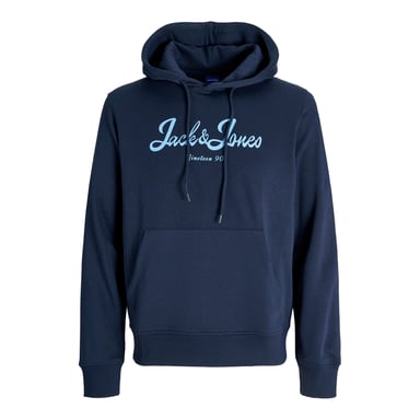 Jack & Jones Hoodies Jor Time Sweat Hood  Blue