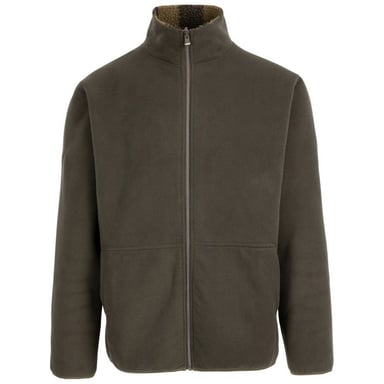Trespass Mens Tatsfield Fleece Jacket (Dark Vine)