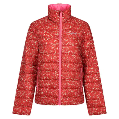 Regatta Womens/Ladies Orla Kiely Berry Bubble Baffled Padded Jacket (Red)