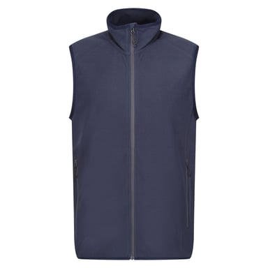Regatta Mens Navigate Fleece Gilet (Navy/Seal Grey)