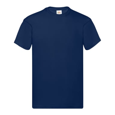Fruit of the Loom Unisex Adult Original Cotton T-Shirt (Navy)