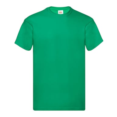 Fruit of the Loom Unisex Adult Original Cotton T-Shirt (Kelly Green)