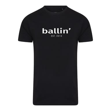 Ballin Est. 2013 Tee SS Tapered Fit Shirt Black