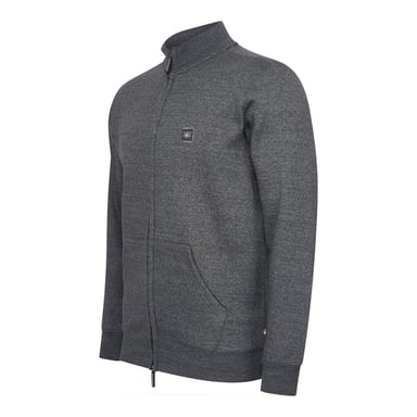 Cappuccino Italia Sweaters Fleece Zip Jack Grey
