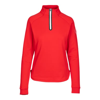 Womens/Ladies Mhairi DLX Long-Sleeved Top (Red)