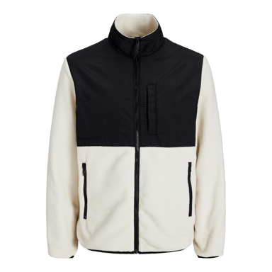 Jack & Jones Outdoorjas Marvin Fleece Jacket Beige