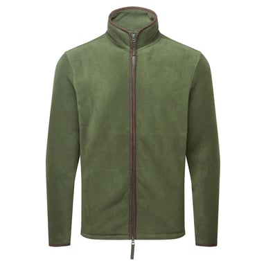 Premier Mens Artisan Fleece Jacket (Moss Green)