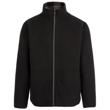 Trespass Mens Tatsfield Fleece Jacket (Black)