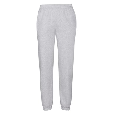 Fruit of the Loom Unisex Adult Classic 260 Elasticated Cuff Jogging Bottoms (Heather Grey)