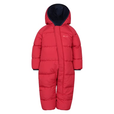 Mountain Warehouse Childrens/Kids The Frosty Junior Babysuit (Dark Red)
