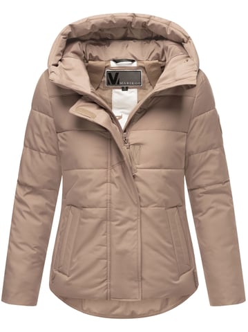 Marikoo quilted jacket with teddy lining & hood – model Elira