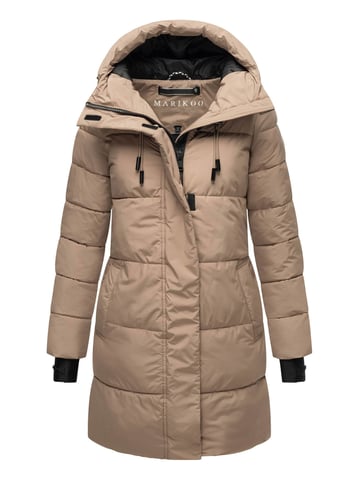 Marikoo women's padded winter coat with hood & fleece lining – Kaituu