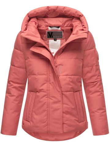 Marikoo quilted jacket with teddy lining & hood – model Elira