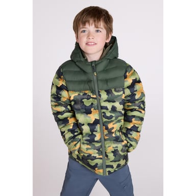 Mountain Warehouse Childrens/Kids Seasons Watercolour Padded Jacket (Dark Khaki)