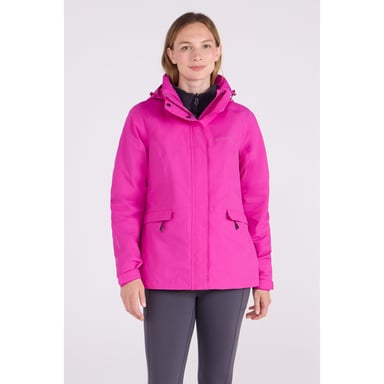 Mountain Warehouse Womens/Ladies Thunderstorm II 3 in 1 Waterproof Jacket (Bright Pink)