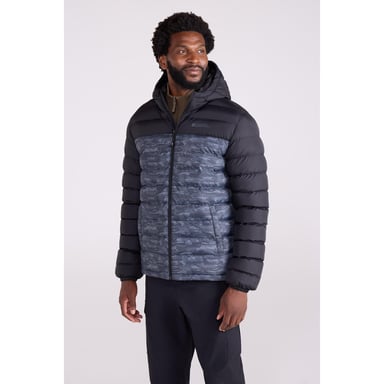 Mountain Warehouse Mens Seasons II Camo Padded Jacket (Monochrome)
