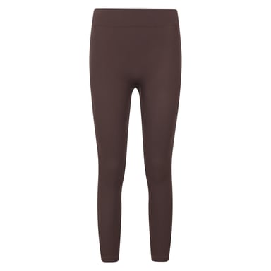 Mountain Warehouse Womens/Ladies Carmel Ribbed Seamless Thermal Bottoms (Brown)