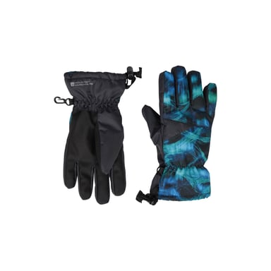 Mountain Warehouse Childrens/Kids Extreme Waterproof Ski Gloves (Dark Teal)