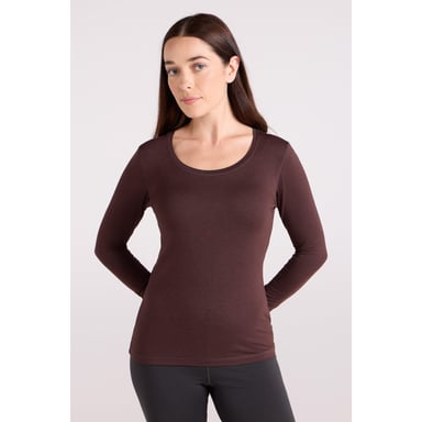 Mountain Warehouse Womens/Ladies Keep The Heat Thermal Top (Brown)