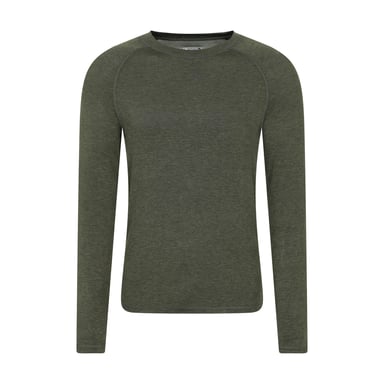 Mountain Warehouse Mens Keep The Heat Thermal Top (Khaki Green)