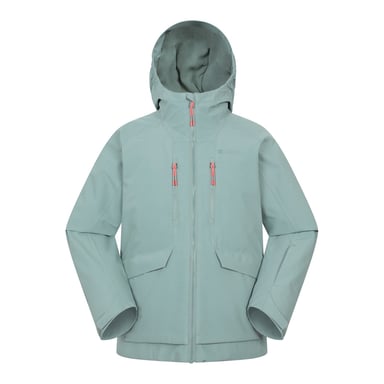 Mountain Warehouse Childrens/Kids Blizzard Extreme Waterproof Ski Jacket (Green)
