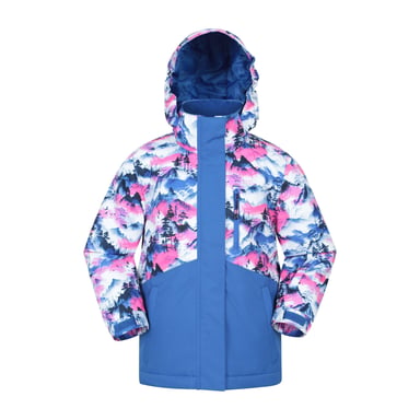 Mountain Warehouse Childrens/Kids Himalayan Abstract Ski Jacket (Bright Pink)