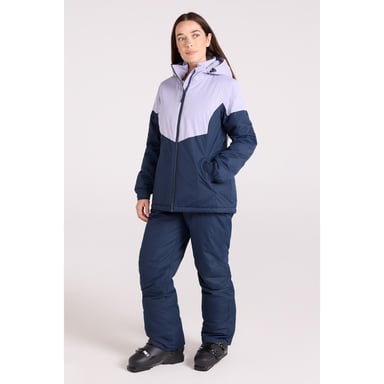 Mountain Warehouse Womens/Ladies Ski Jacket & Trousers Set (Navy)