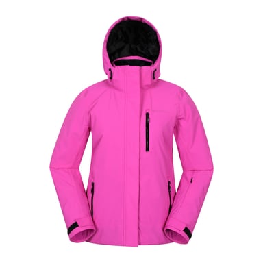 Mountain Warehouse Womens/Ladies Aspen Waterproof Ski Jacket (Bright Pink)