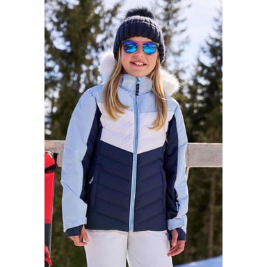 Mountain Warehouse Childrens/Kids Arctic Water Resistant Ski Jacket (Pale Blue)