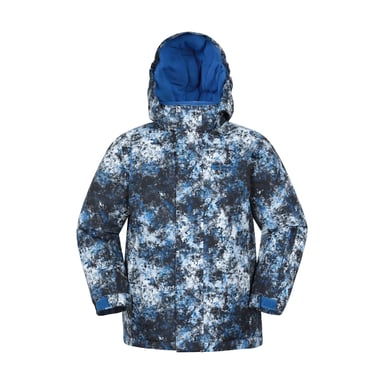 Mountain Warehouse Childrens/Kids Mogal Geometric Ski Jacket (White)