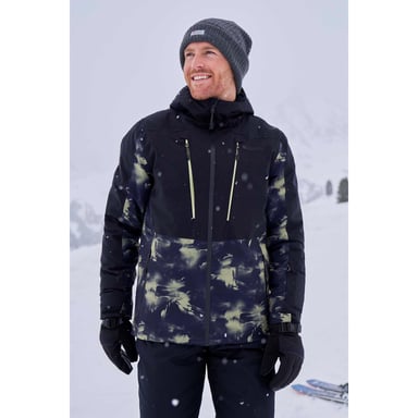 Mountain Warehouse Mens Infinite Extreme Waterproof Ski Jacket (Khaki Green)