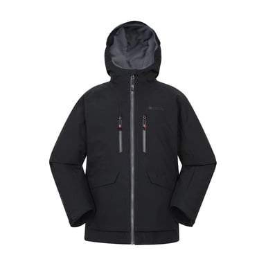 Mountain Warehouse Childrens/Kids Blizzard Extreme Waterproof Ski Jacket (Black)
