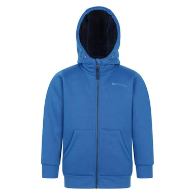 Mountain Warehouse Childrens/Kids Nordic II Full Zip Hoodie (Blue)