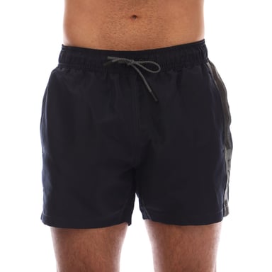 Emporio Armani Heren Logo Getapete Zwemshort (Marine)