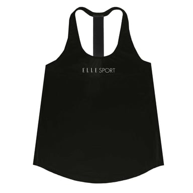 Elle Dames/Dames Signature Polyester Vest Top (Zwart)
