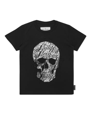 T-Shirt Round Neck Ss Skull