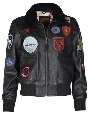 Top Gun Lederblouson TG20212520