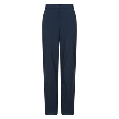 Mountain Warehouse Womens/Ladies Delta Fleece Lined Short Winter Trousers (Navy)