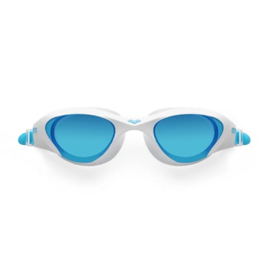 Arena Unisex zwembril The One voor volwassenen (Lichtblauw/Wit/Blauw)