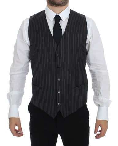 Pinstripe Vest Classic Tailored Fit